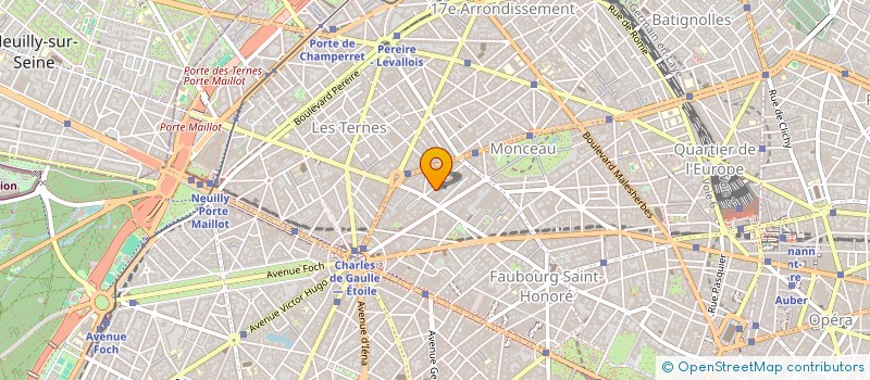 localisation de l'entreprise FONCIERE QUAERO II  PARIS 8E ARRONDISSEMENT