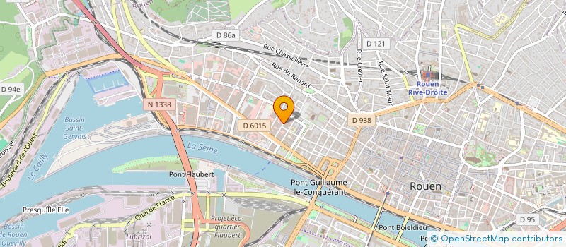 localisation de l'entreprise FONCIERE RAGNAR LODBROK à ROUEN