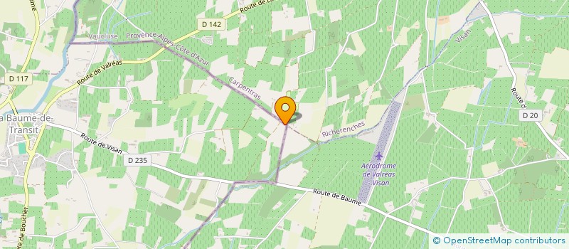 localisation de l'entreprise FONCIERE RICHARD CAVALEZY  RICHERENCHES