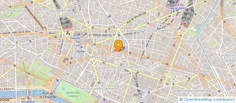 localisation de l'entreprise FONCIERE RICHELIEU INVESTISSEMENTS  PARIS