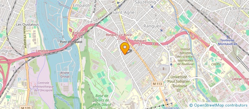 localisation de l'entreprise FONCIERE RIGAUD à TOULOUSE