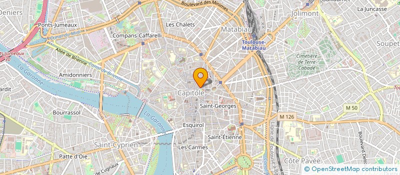 localisation de l'entreprise FONCIERE RJO à TOULOUSE