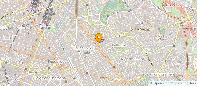 localisation de l'entreprise FONCIERE RYMS  PARIS