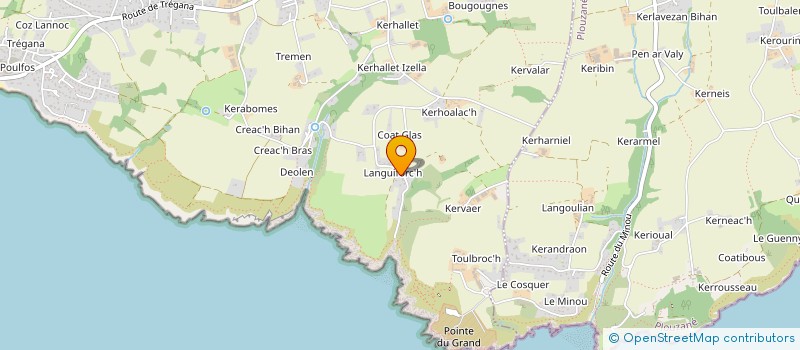 localisation de l'entreprise FONCIERE SAINT JOSEPH  LOCMARIA-PLOUZANE