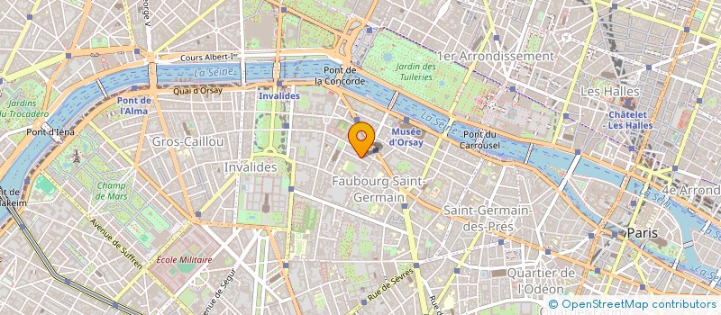 localisation de l'entreprise FONCIERE SAINT SIMON  PARIS