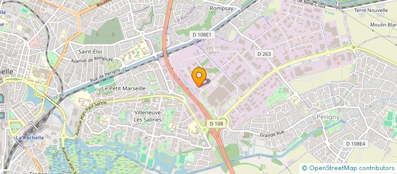 localisation de l'entreprise FONCIERE SAINTES  PERIGNY