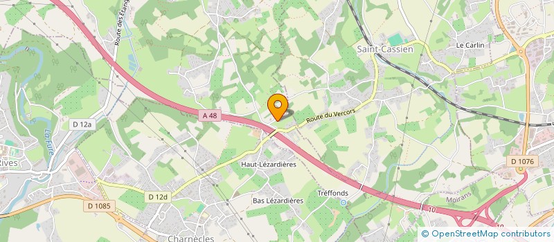 localisation de l'entreprise FONCIERE SAINTEX  REAUMONT