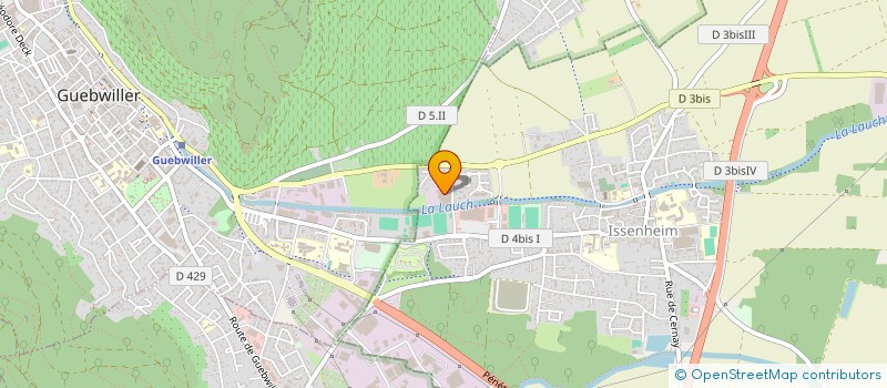 localisation de l'entreprise FONCIERE SAN LORENZO  ISSENHEIM