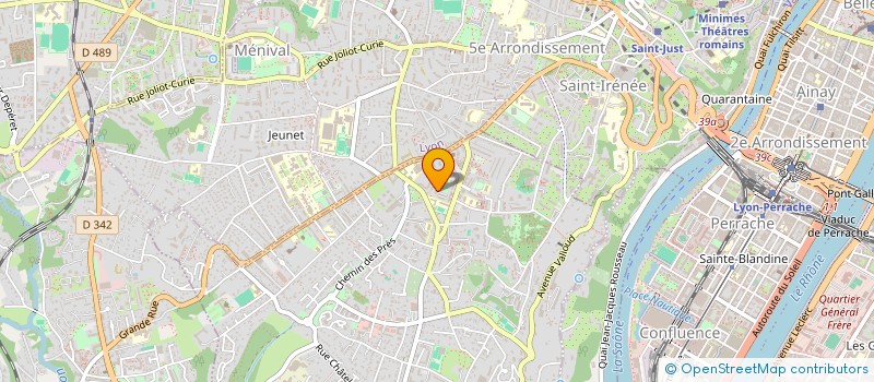 localisation de l'entreprise FONCIERE SEF & JO  SAINTE-FOY-LES-LYON