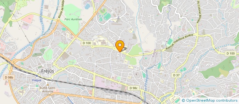 localisation de l'entreprise FONCIERE SG à FREJUS