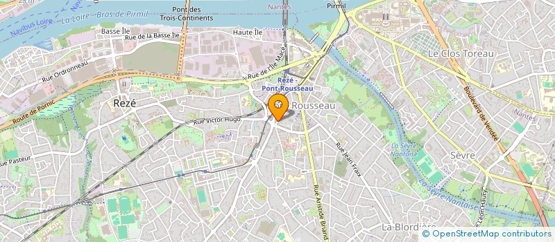 localisation de l'entreprise FONCIERE SOLIDAIRE TOIT A MOI  REZE