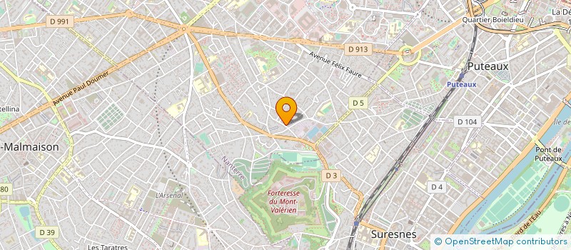 localisation de l'entreprise FONCIERE SOLUCIA TERRITOIRES à RUEIL-MALMAISON