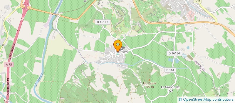 localisation de l'entreprise FONCIERE SOMAR  AUMES