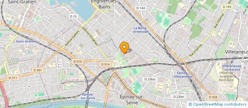 localisation de l'entreprise FONCIERE SUCHET à EPINAY-SUR-SEINE
