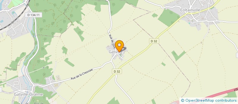 localisation de l'entreprise FONCIERE TERRAINS 28 à GASVILLE-OISEME