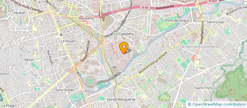 localisation de l'entreprise FONCIERE THANK YOU à MARSEILLE