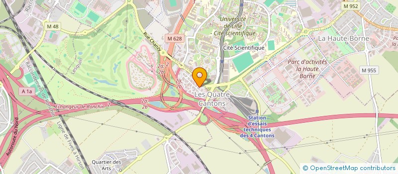 localisation de l'entreprise FONCIERE THEMIS TOURCOING MALCENSE  LEZENNES