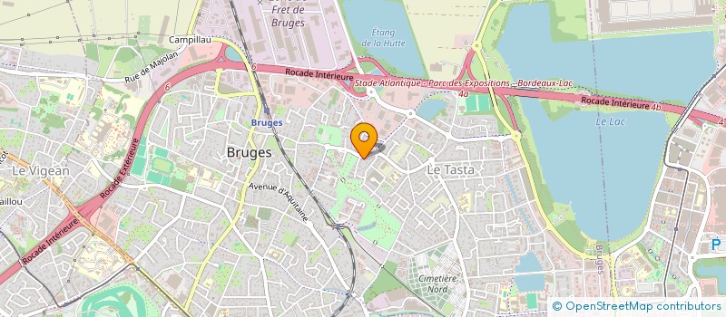 localisation de l'entreprise FONCIERE THEMISIA  BRUGES