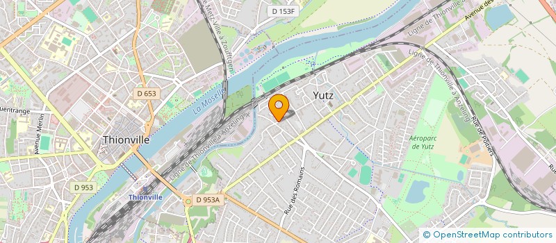 localisation de l'entreprise FONCIERE THILL 2  VALMESTROFF