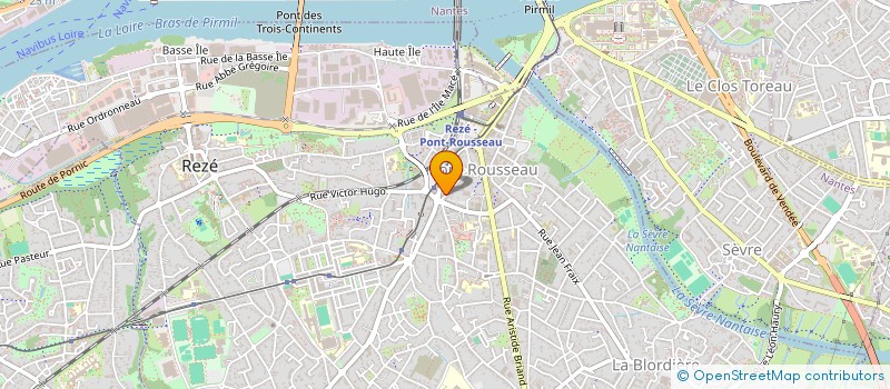 localisation de l'entreprise FONCIERE TOIT A MOI GESTION à REZE