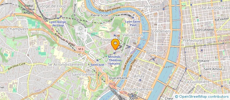localisation de l'entreprise FONCIERE TONY GARNIER-CARACCI à LYON