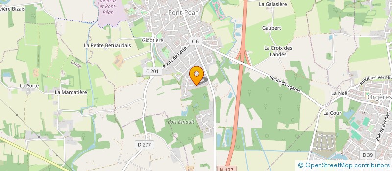 localisation de l'entreprise FONCIERE VAUCOULEUR  PONT-PEAN