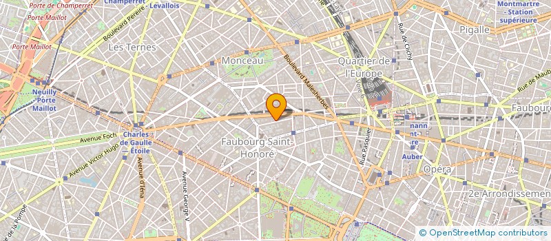 localisation de l'entreprise FONCIERE VELIZY ROSE SAS  PARIS