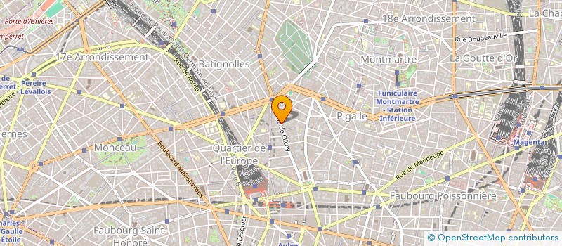 localisation de l'entreprise FONCIERE XCII  PARIS