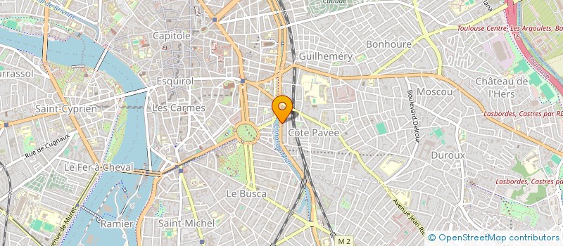 localisation de l'entreprise FONCIERE XO à TOULOUSE