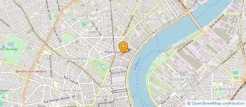 localisation de l'entreprise FONCIERE ZK  BORDEAUX