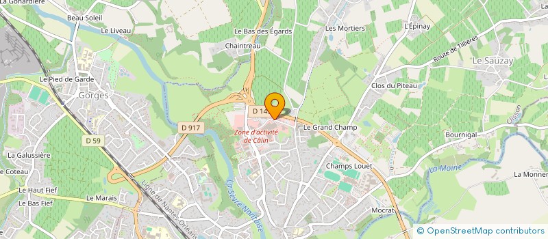 localisation de l'entreprise FONCIEREMENT VERTICAL  CLISSON