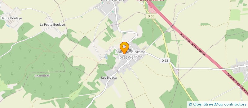 localisation de l'entreprise FONCIERENET  SAINTE-COLOMBE-PRES-VERNON