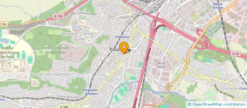 localisation de l'entreprise FONCIERS SERVICES  PALAISEAU