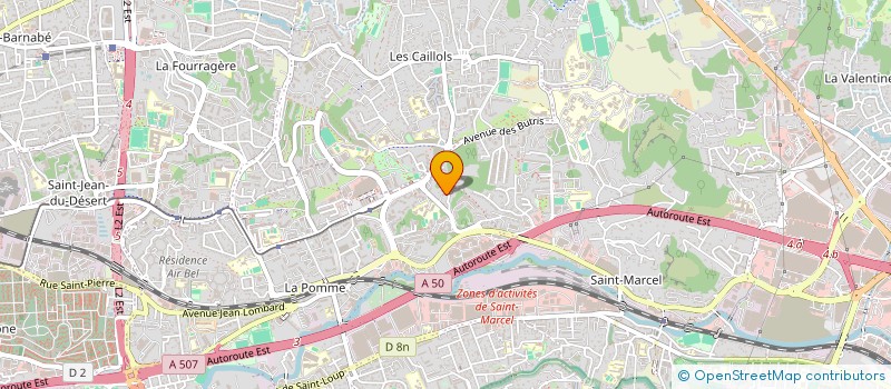 localisation de l'entreprise FONCIM à MARSEILLE 11EME