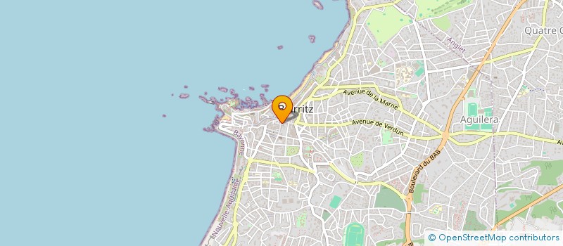 localisation de l'entreprise FONCIMA PATRIMOINE à BIARRITZ