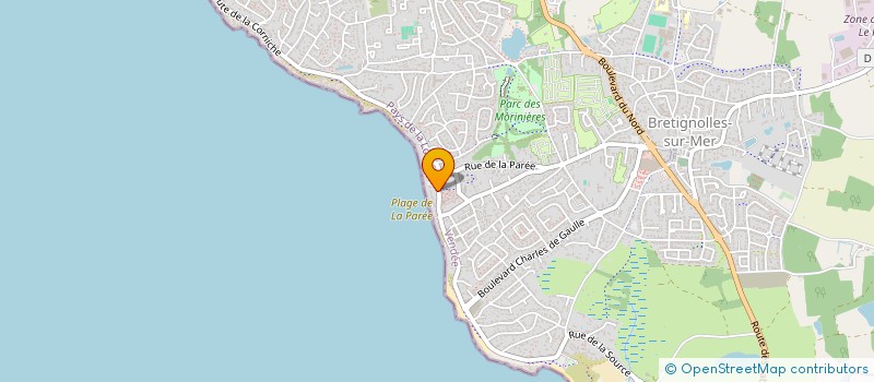 localisation de l'entreprise FONCIPA à BRETIGNOLLES-SUR-MER