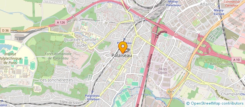 localisation de l'entreprise FONCIT IMMOBILIER à PALAISEAU