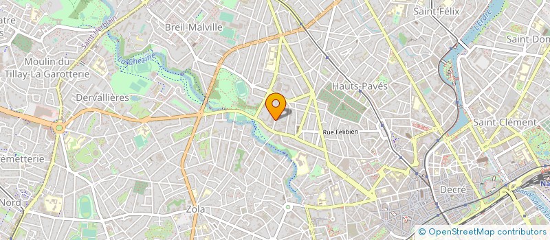 localisation de l'entreprise FONCIWEST à NANTES