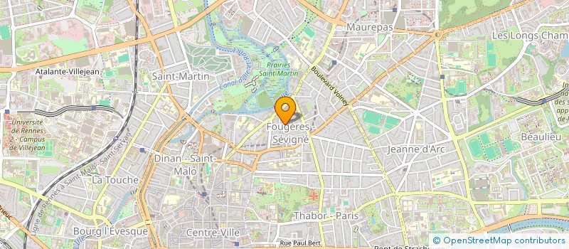 localisation de l'entreprise FONCTION FI  RENNES