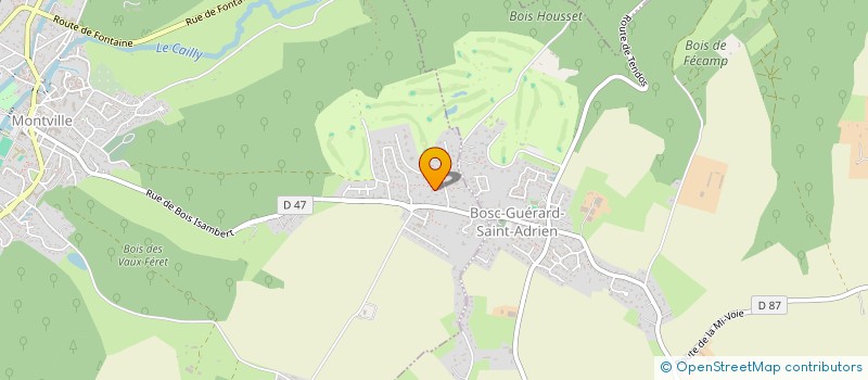 localisation de l'entreprise FONCY  MONTVILLE