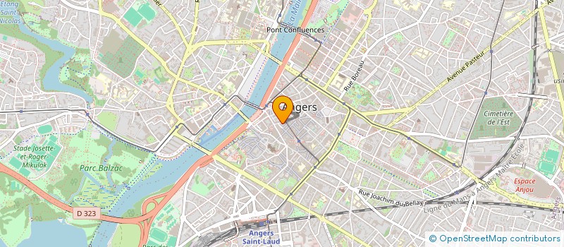 localisation de l'entreprise FOND DE CALE à ANGERS
