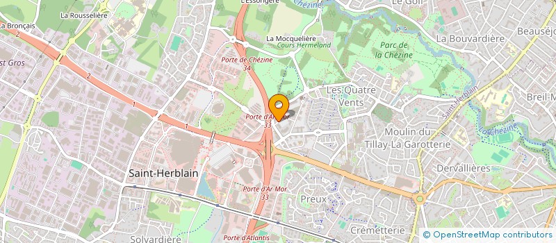 localisation de l'entreprise FOND DE DOTATION BE GREEN SOLIDARITY à SAINT-HERBLAIN