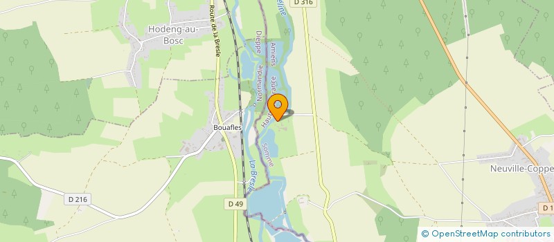 localisation de l'entreprise FOND DE SAINT JEAN  LAFRESGUIMONT-SAINT-MARTIN