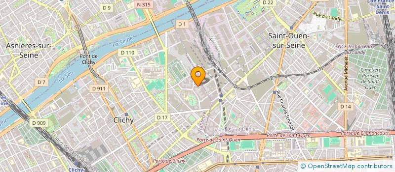 localisation de l'entreprise FOND DE SOLIDARITE POUR L'ENFANCE LES PETITS CHAPERONS ROUGES à CLICHY