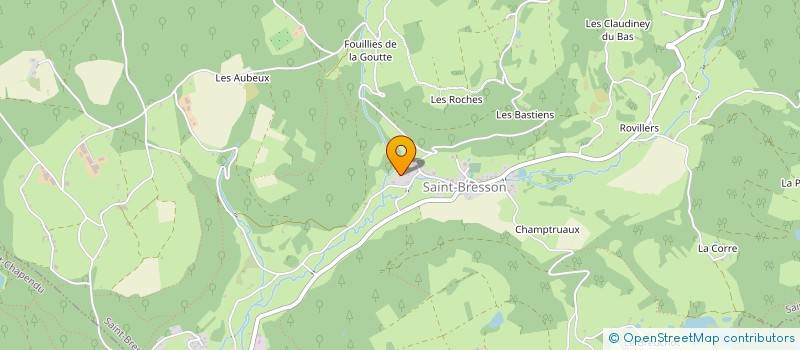 localisation de l'entreprise FOND ' GOMME  SAINT-BRESSON