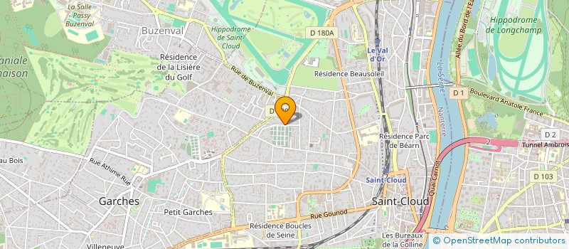 localisation de l'entreprise FOND MONDIAL AIDE A ENFANCE à SAINT-CLOUD