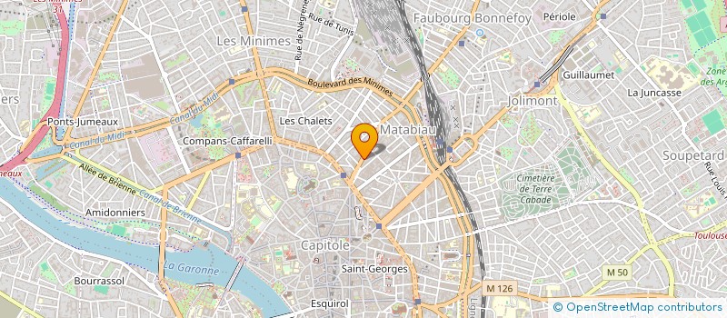 localisation de l'entreprise FOND-NOIR  TOULOUSE