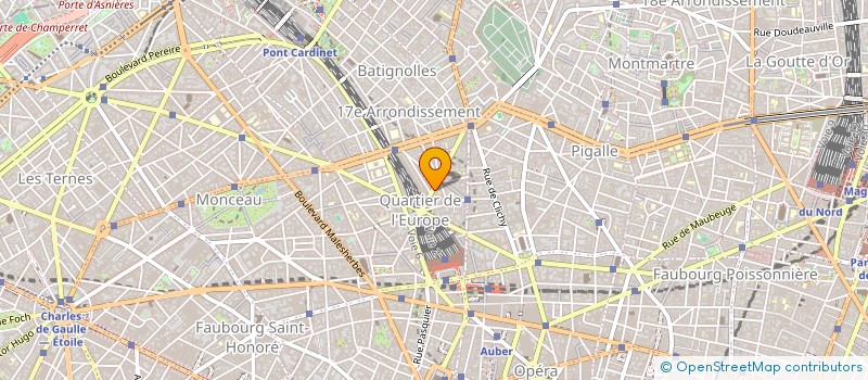 localisation de l'entreprise FOND POUR ENTR REGIONALE TRADITION  PARIS