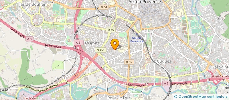 localisation de l'entreprise FOND RECHERCHE ENERGETIQUE à AIX-EN-PROVENCE