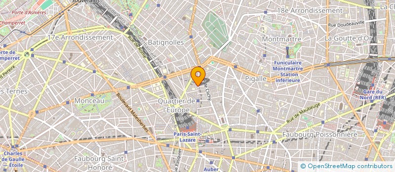 localisation de l'entreprise FOND SAMUEL ET ODETTE LEVY  PARIS